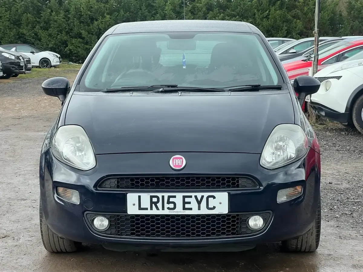 Used Fiat Punto Easy 2015 Blue Hatchback