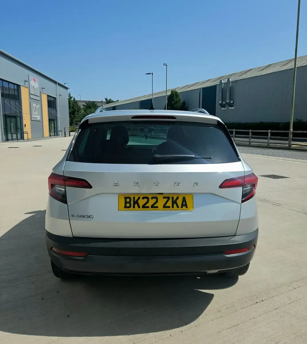 Used Skoda Karoq SE L 150 HP (110 kW) 2022 Silver SUV