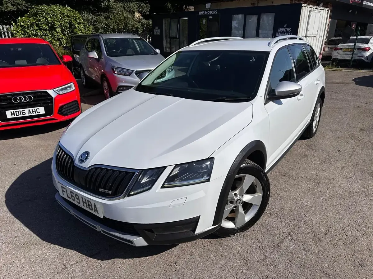 Used Skoda Octavia Scout 4x4 2019 White Estate