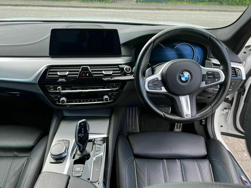 Used BMW 520 M Sport 190 HP (139 kW) 2017 White Sedan