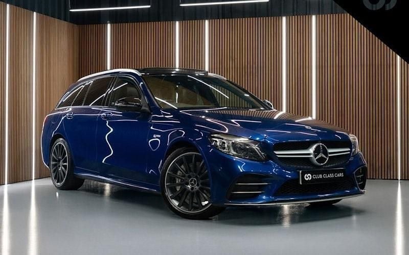 Blue Used 2018 Mercedes C43 AMG Premium Plus Estate | £23,995 (Fair price) - Image 1/4