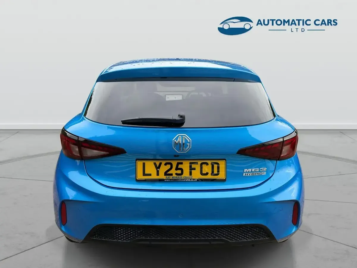 New MG MG3 Trophy 2025 Blue Hatchback