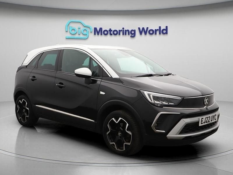 Black Used 2022 Vauxhall Crossland Ultimate SUV | £12,000 (Fair price) - Image 1/4