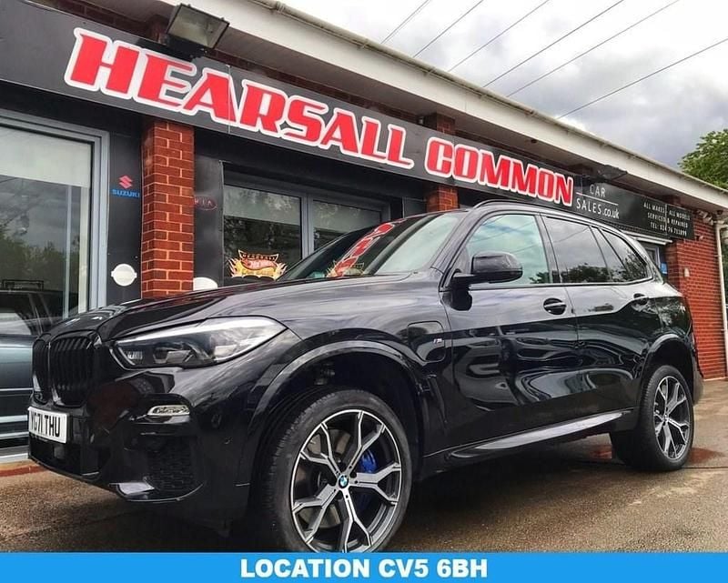 Black Used 2021 BMW X5 M Sport SUV | £40,000 (Good price) - Image 1/4