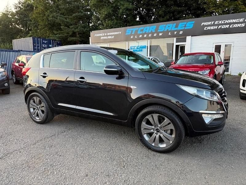 Black Used 2012 Kia Sportage 3 SUV | £5,690 (Super price) - Image 1/4
