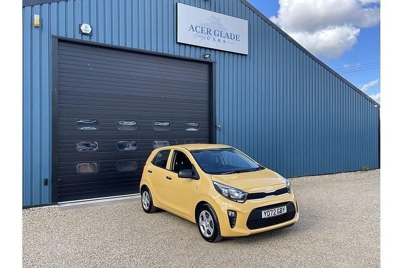 Yellow Used 2022 Kia Picanto 4 Hatchback | £9,990 (Good price) - Image 1/4
