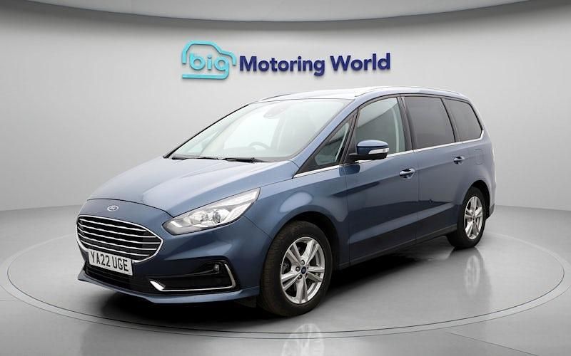 Used Ford Galaxy Titanium 190 HP (139 kW) 2022 Blue MPV