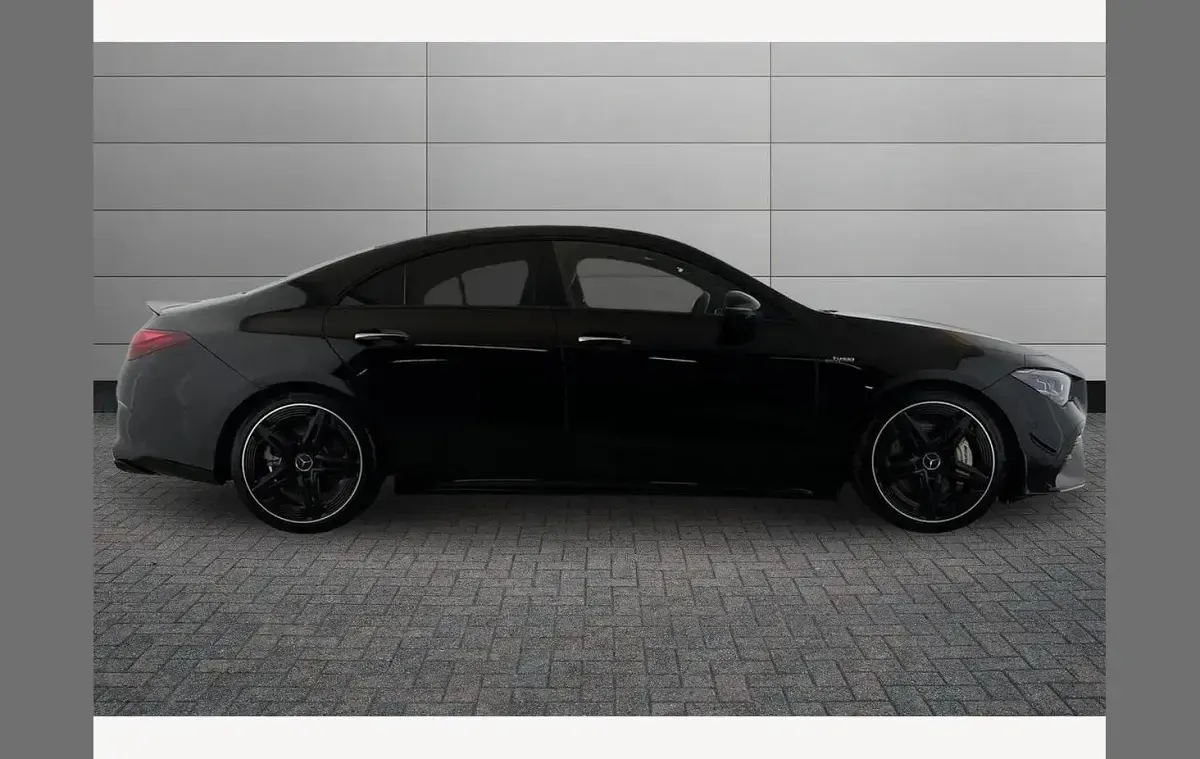Used Mercedes CLA35 AMG Premium Plus 316 HP (232 kW) 2024 Black Coupe