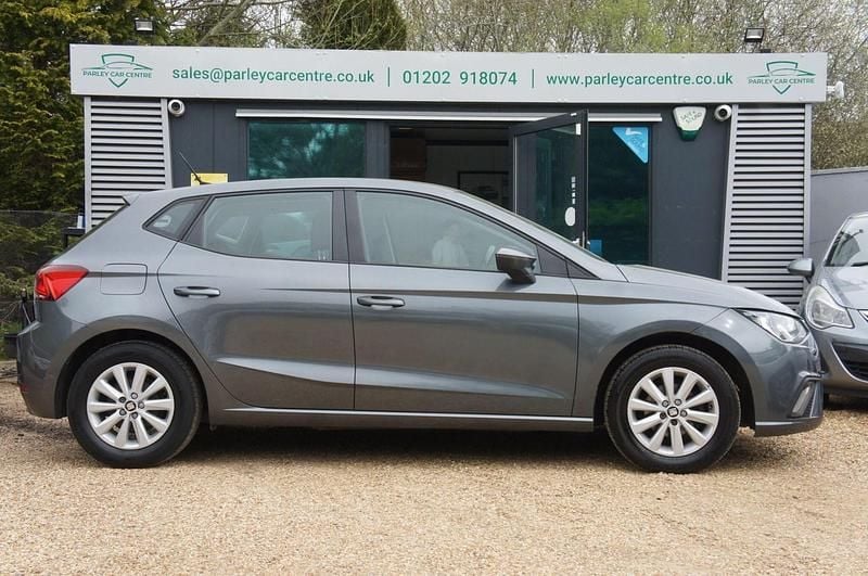 Used Seat Ibiza SE Technology 95 HP (69 kW) 2018 Grey Hatchback