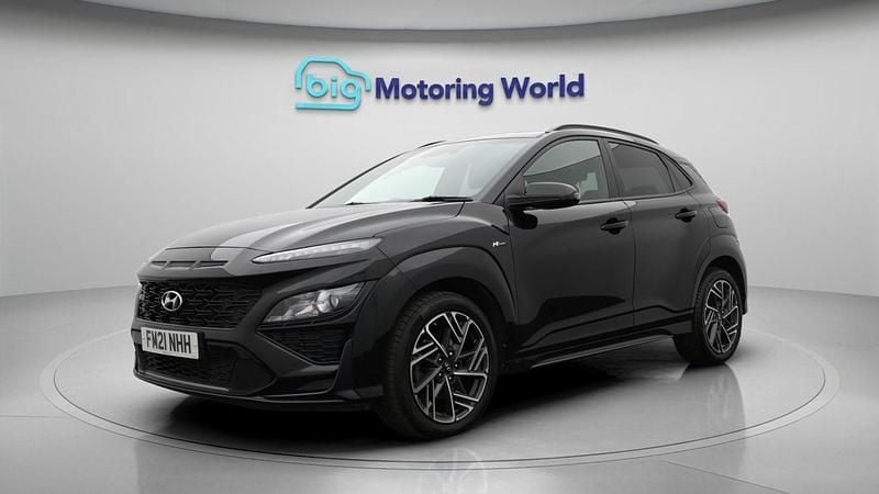 Used Hyundai Kona N Line 120 HP (88 kW) 2021 Black SUV