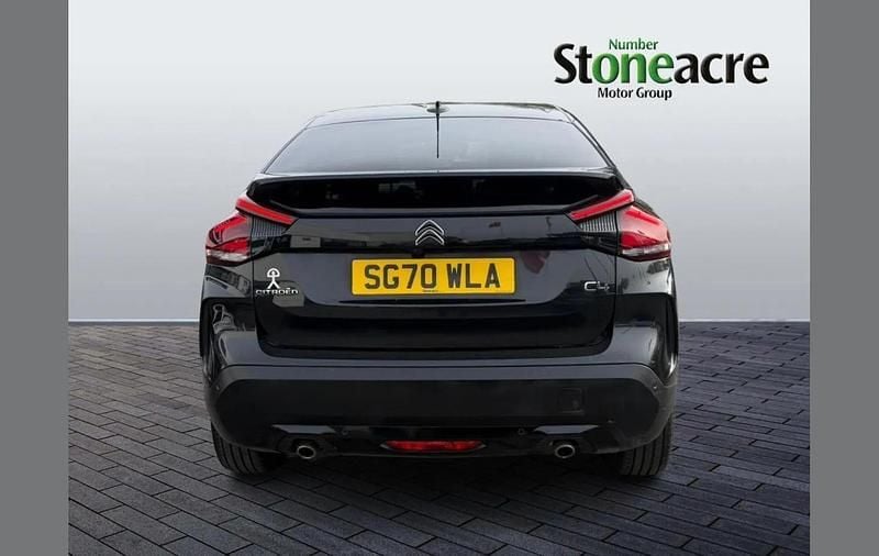 Used Citroën C4 PureTech 128 HP (94 kW) 2021 Black Hatchback