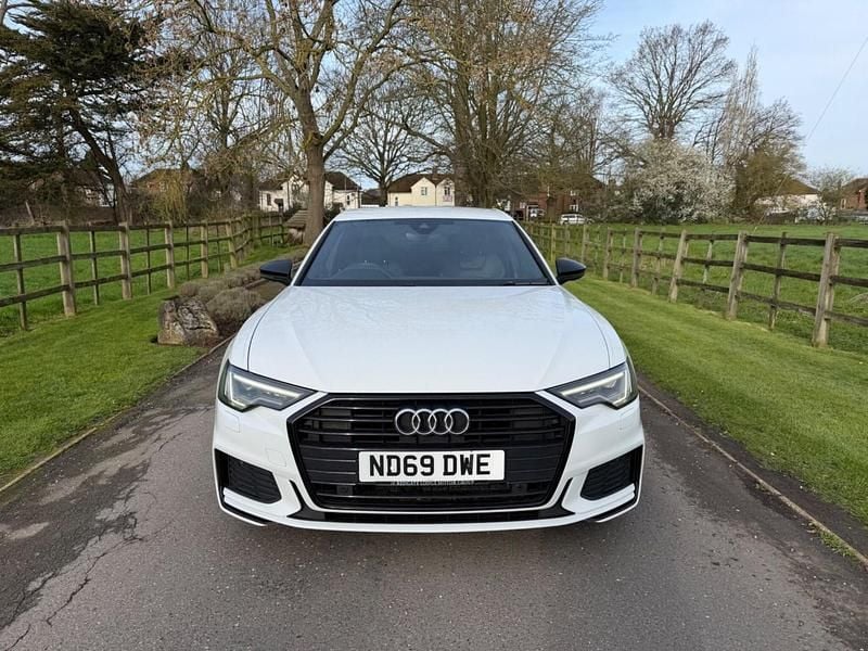 Used Audi A6 Black Edition 204 HP (150 kW) 2020 White Sedan