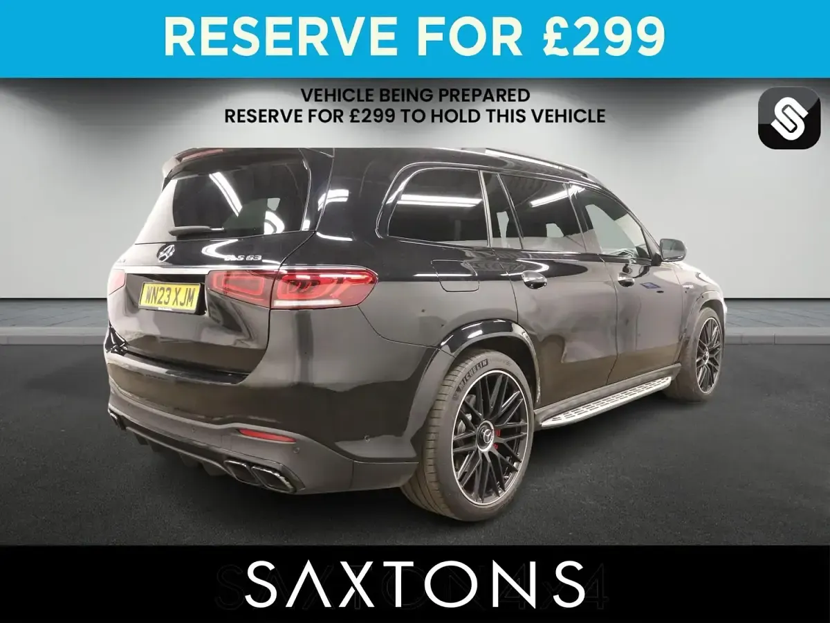 Used Mercedes GLS63 AMG Executive 2023 Black SUV