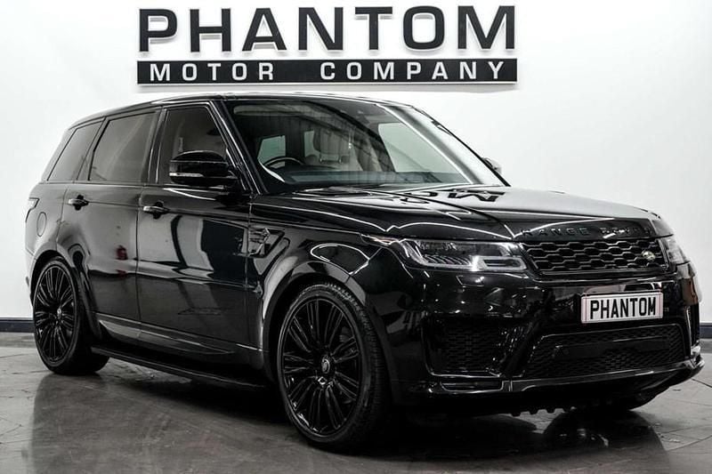 Black Used 2018 Land Rover Range Rover Sport HSE SUV | £24,490 (A bit pricey) - Image 1/1