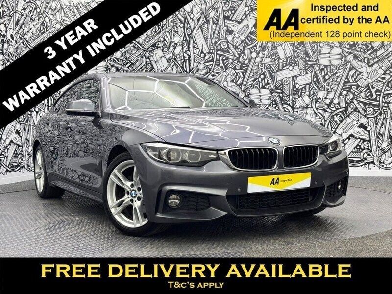 Grey Used 2018 BMW 420 M Sport Coupe | £11,195 (Fair price) - Image 1/2