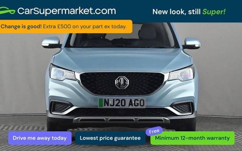 Used MG ZS Exclusive 105 kW (143 HP) 2020 Blue SUV
