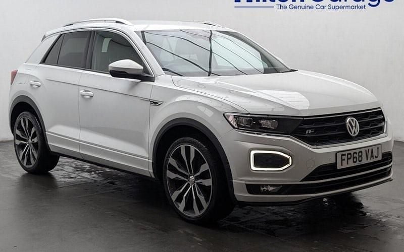 White Used 2018 VW T-Roc R-line SUV | £14,750 (Fair price) - Image 1/4