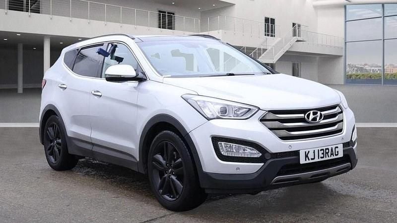 Silver Used 2015 Hyundai Santa Fe Premium SE SUV | £9,895 (Fair price) - Image 1/4