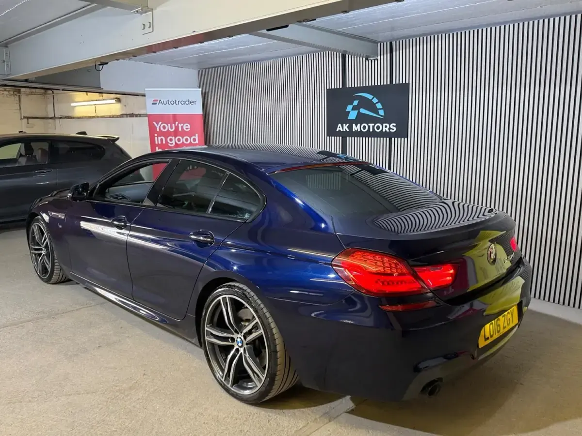 Used BMW 640 M Sport 313 HP (230 kW) 2016 Blue Coupe