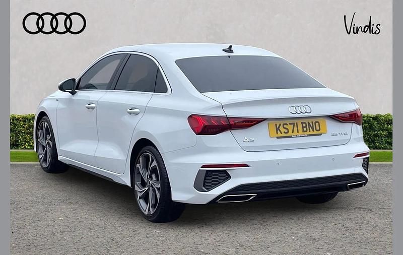 Used Audi A3 S-Line 147 HP (108 kW) 2022 White Sedan