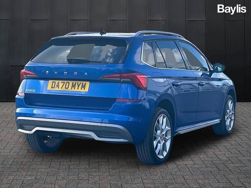 Used Skoda Kamiq SE L 115 HP (84 kW) 2020 Blue SUV