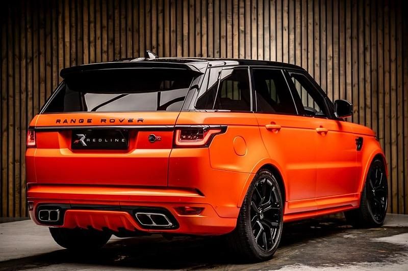 Used Land Rover Range Rover Sport SVR 2018 Orange SUV