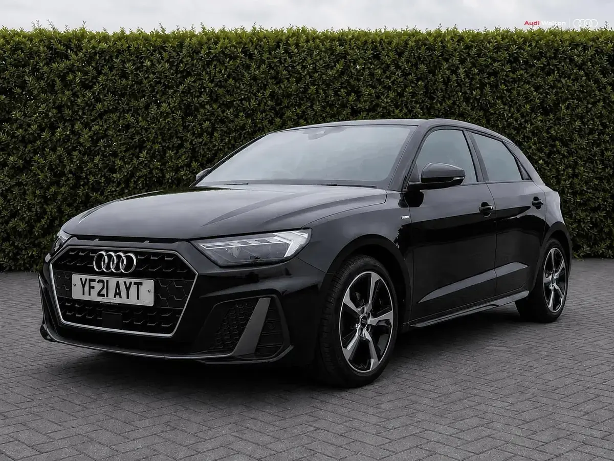 Used Audi A1 Sportback S-Line 2021 Black Hatchback
