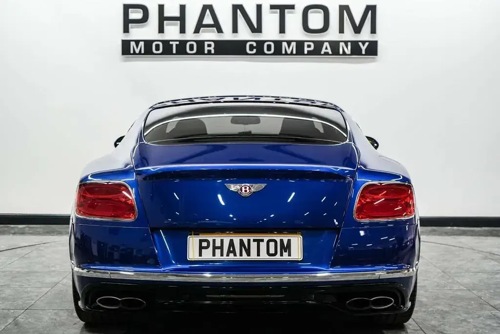 Used Bentley Continental Mulliner 528 HP (388 kW) 2015 Blue Coupe