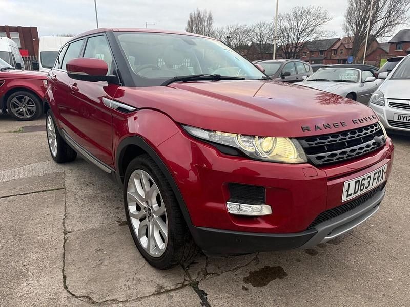 Used Land Rover Range Rover evoque Prestige 2013 Red Estate