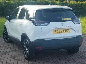 Used Vauxhall Crossland Design Edition 2022 White SUV