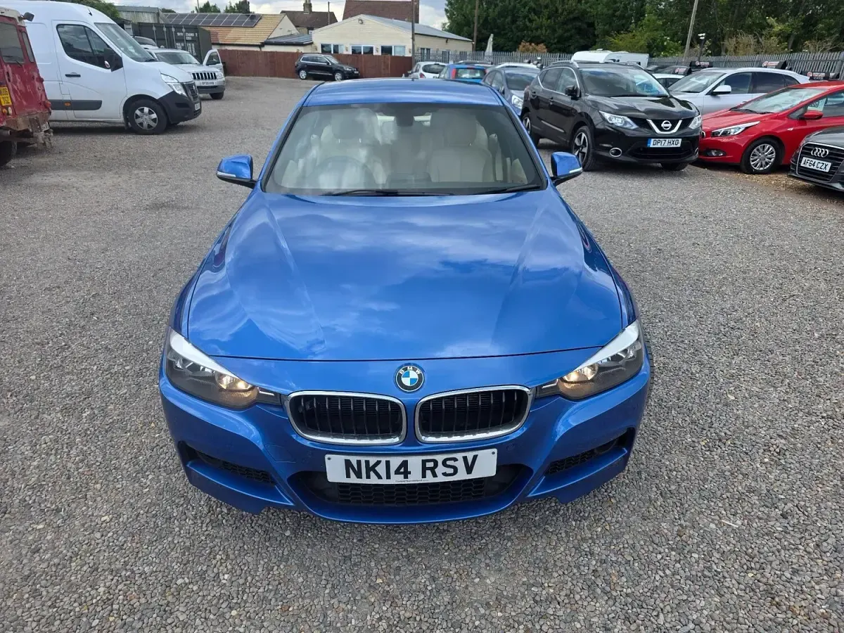 Used BMW 330 M Sport 2014 Blue Sedan