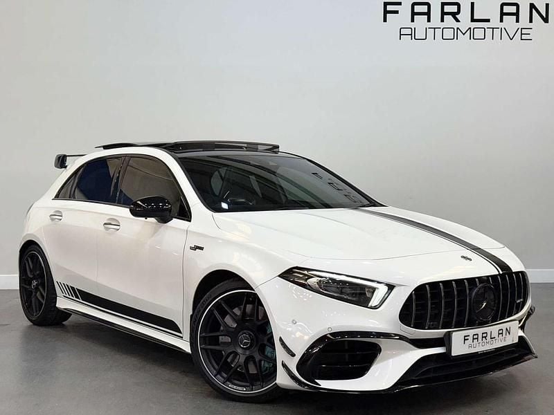 White Used 2020 Mercedes A45 AMG AMG Hatchback | £35,950 (A bit pricey) - Image 1/4