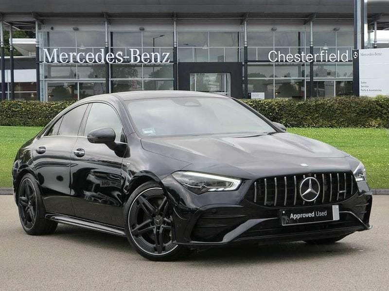 Black Used 2024 Mercedes CLA35 AMG Premium Plus Coupe | £41,968 - Image 1/4