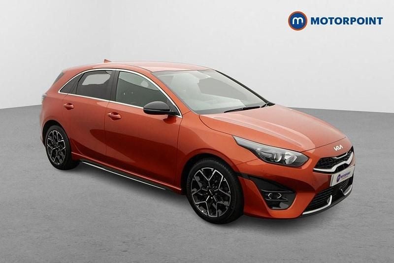 Orange Used 2022 Kia Ceed GT-Line Hatchback | £15,799 (Fair price) - Image 1/4