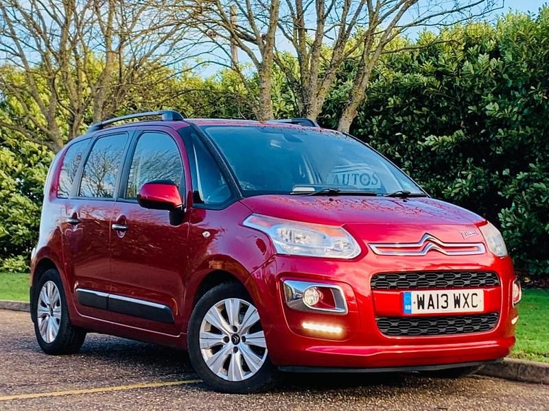 Used Citroën C3 Picasso Exclusive 115 HP (84 kW) 2013 Red MPV