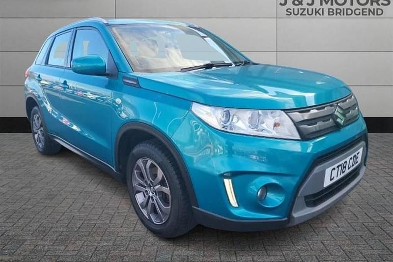 Turquoise Used 2018 Suzuki Vitara SZ4 SUV | £9,295 (A bit pricey) - Image 1/1