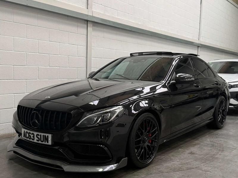 Used Mercedes C63S AMG Premium 2017 Black Sedan