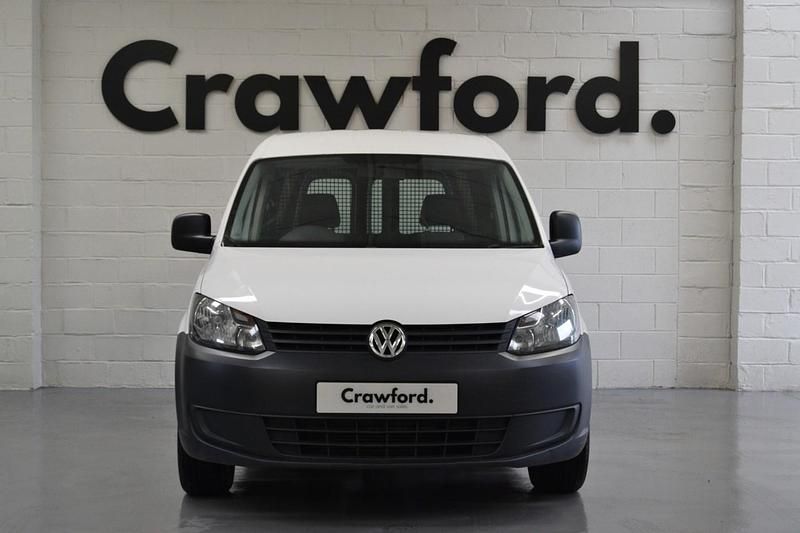 Used VW Caddy 102 HP (75 kW) 2012 White MPV