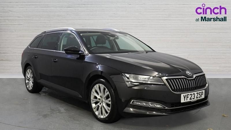 Black Used 2023 Skoda Superb SE L Estate | £23,843 (Fair price) - Image 1/4