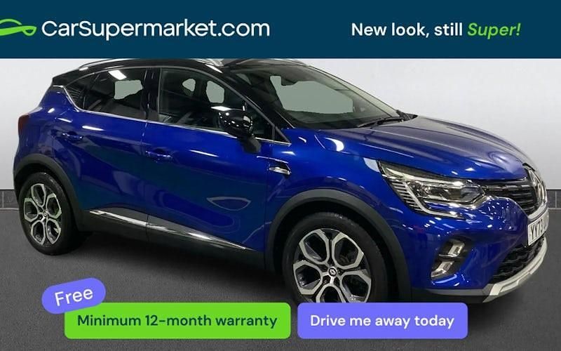 Used Renault Captur Techno 143 HP (105 kW) 2023 Blue/black SUV
