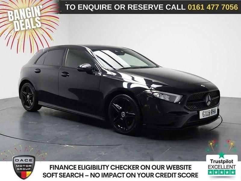 Black Used 2019 Mercedes A200 AMG Line Premium Hatchback | £15,890 (Fair price) - Image 1/3