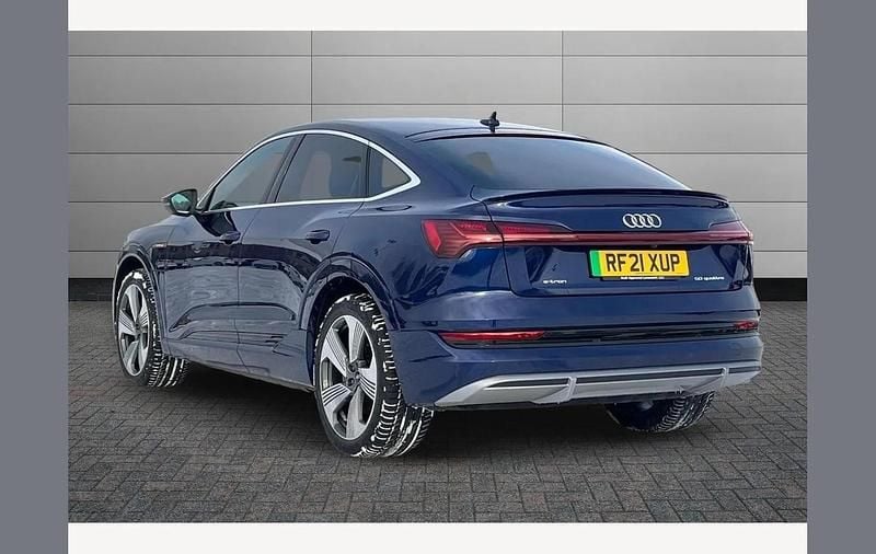 Used Audi e-tron Sportback S-Line 230 kW (313 HP) 2021 Blue SUV