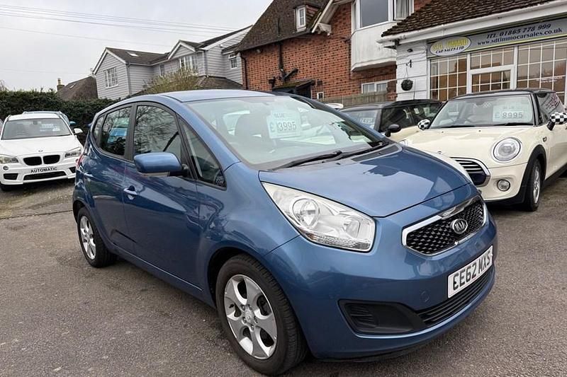 Used Kia Venga 2012 Blue Hatchback