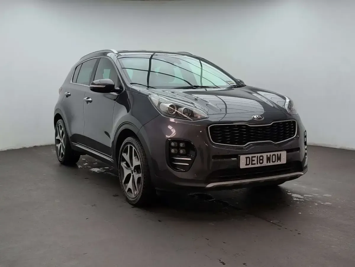 Used Kia Sportage GT-Line 115 HP (84 kW) 2018 Silver SUV
