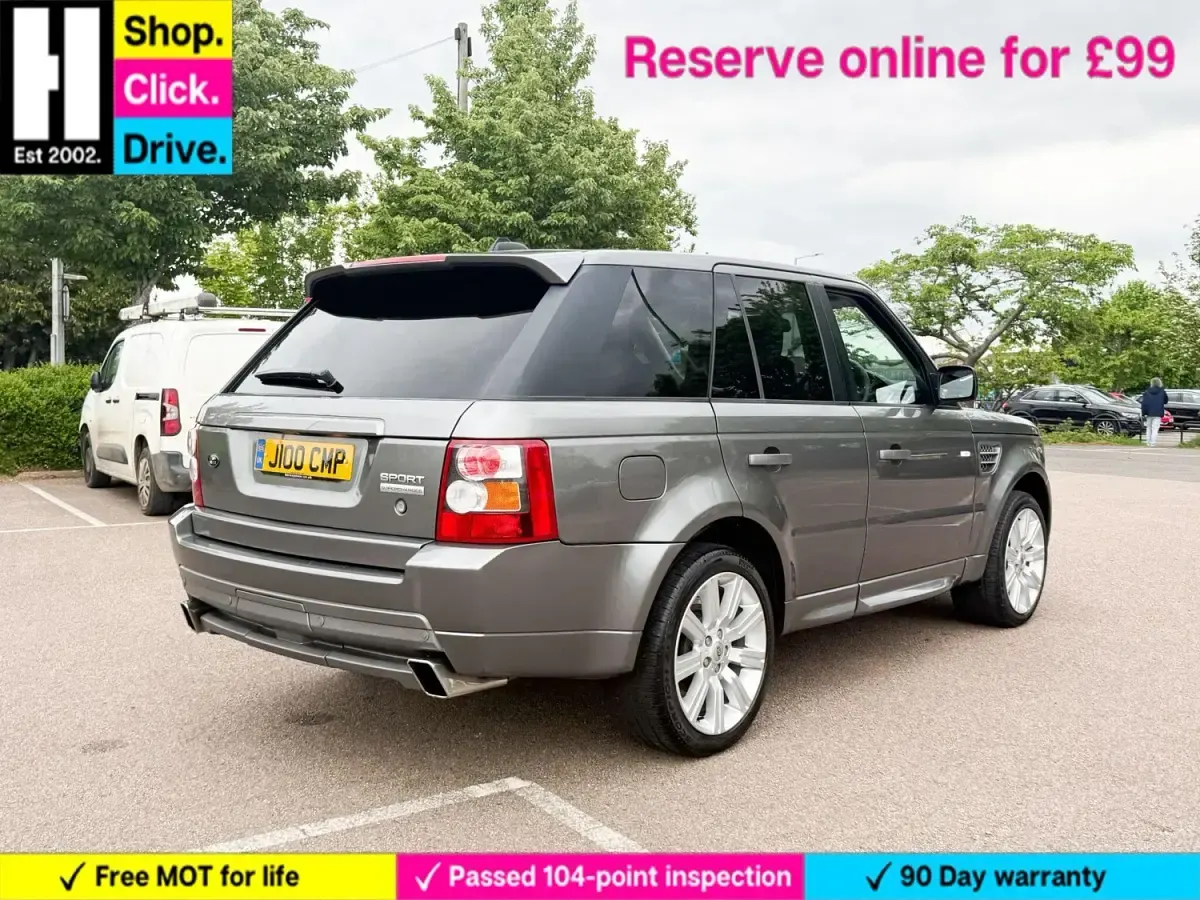 Begagnad Land Rover Range Rover Sport First Edition 2008 Grå SUV