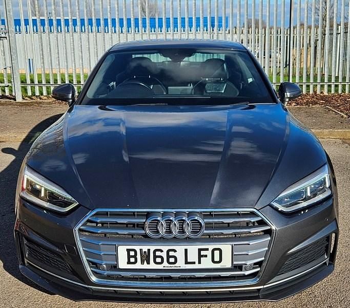 Used Audi A5 S-Line 190 HP (139 kW) 2016 Grey Coupe