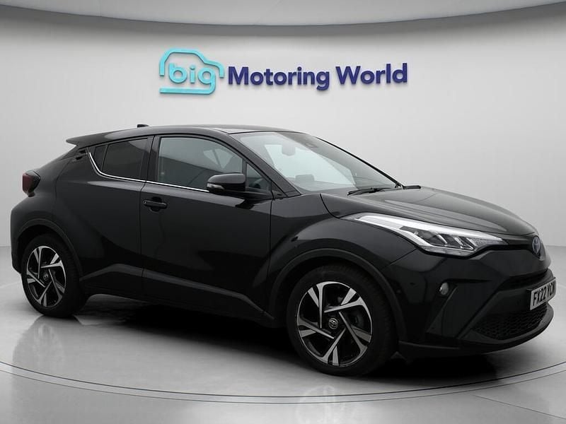 Black Used 2022 Toyota C-HR Design SUV | £18,200 (Fair price) - Image 1/4