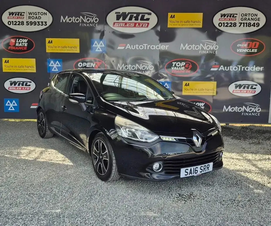 Used Renault Clio Dynamique 90 HP (66 kW) 2016 Black Hatchback