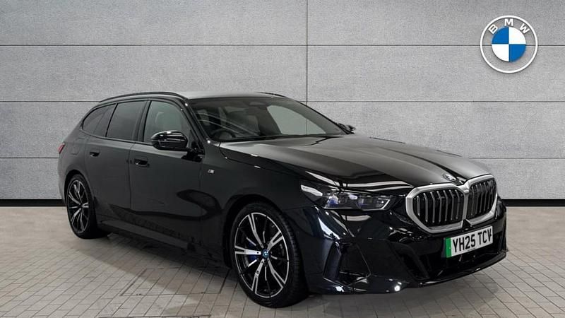 Black Used 2025 BMW i5 M Sport Sedan | £46,950 (A bit pricey) - Image 1/4
