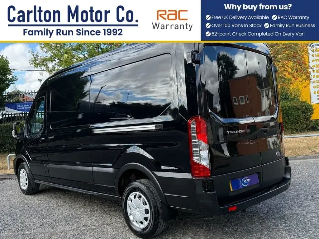 Used Ford Transit Trend 130 HP (95 kW) 2023 Black Van